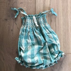 Wild Wawa Girls Check Bubble 3-6 months